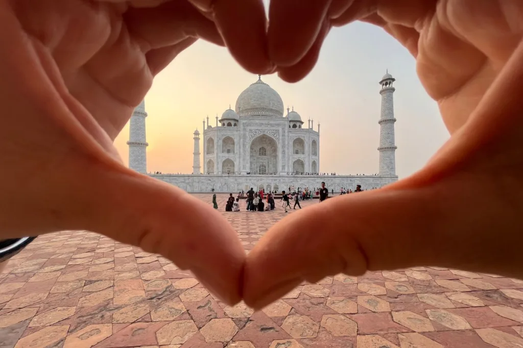 Taj Mahal love India