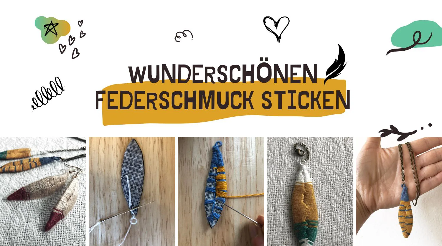 Federschmuck erstellen Header