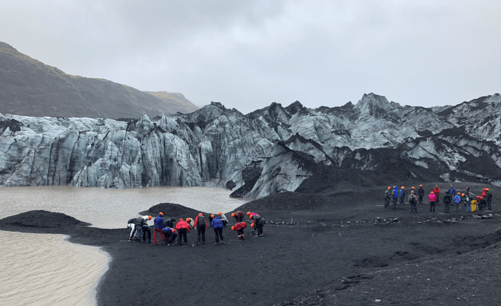 Sólheimajökull Gletscher Island