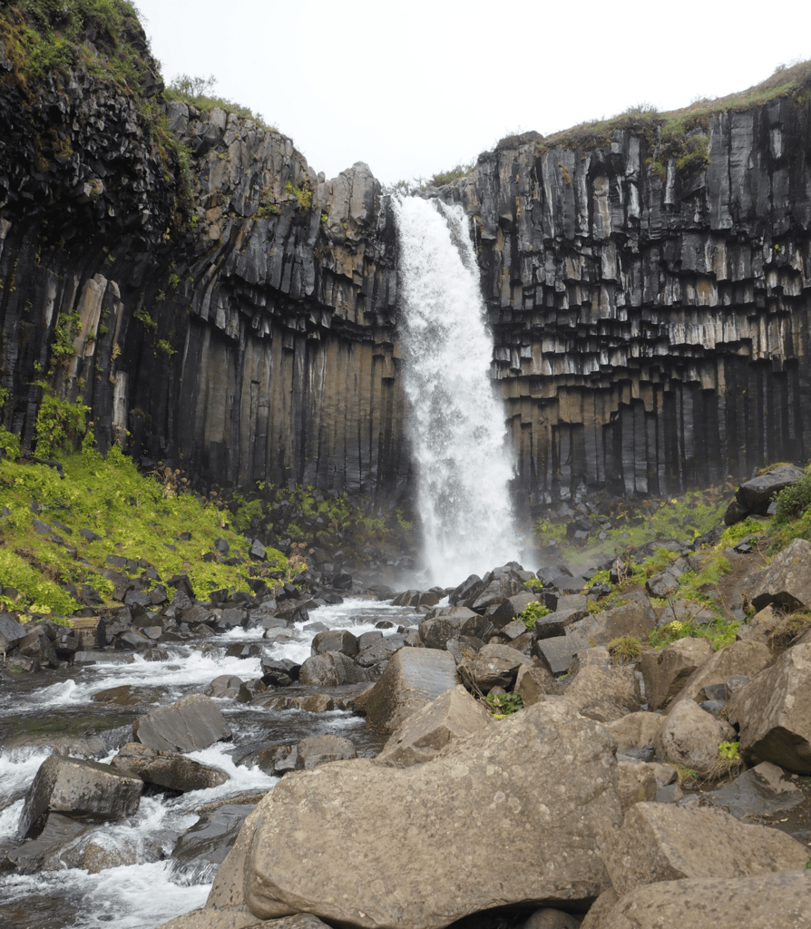 Svartifoss Wasserfall Island