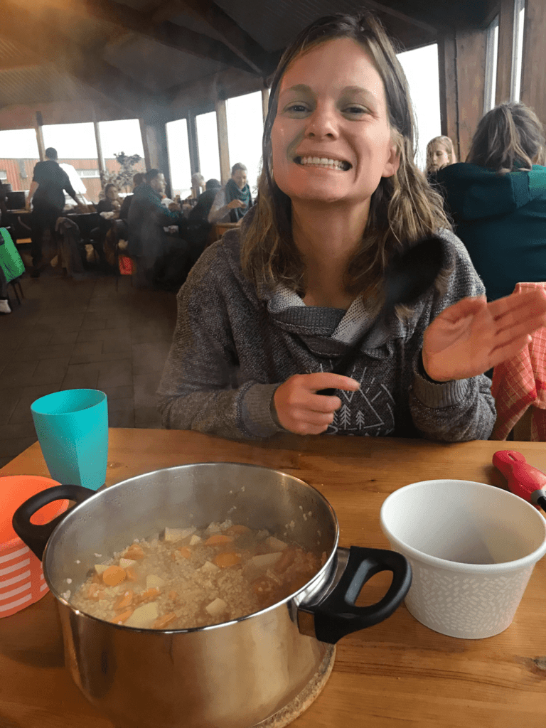 Abendessen im nirgendwo - Vik Cmapingplatz