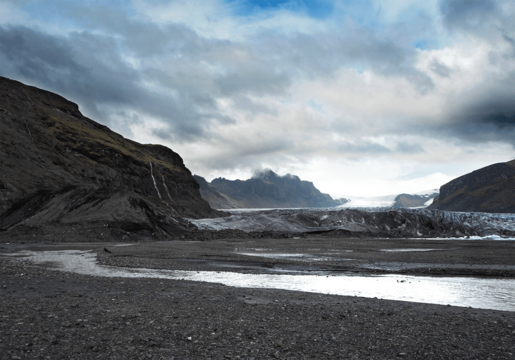 Skaftafellsjjokull Gletscher Island