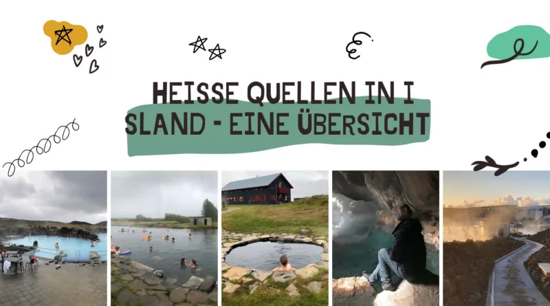 Heiße Quellen auf Island Header