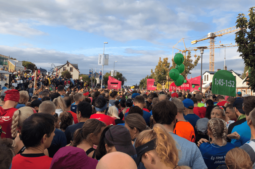 Reykjavik Marathon - es geht los