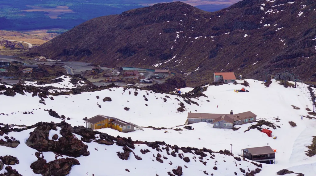 Skifahren auf dem Mount Ruapehu Neuseeland