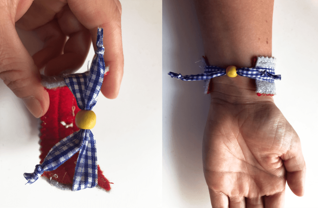 Oktoberfest Armband - Knoten im Band