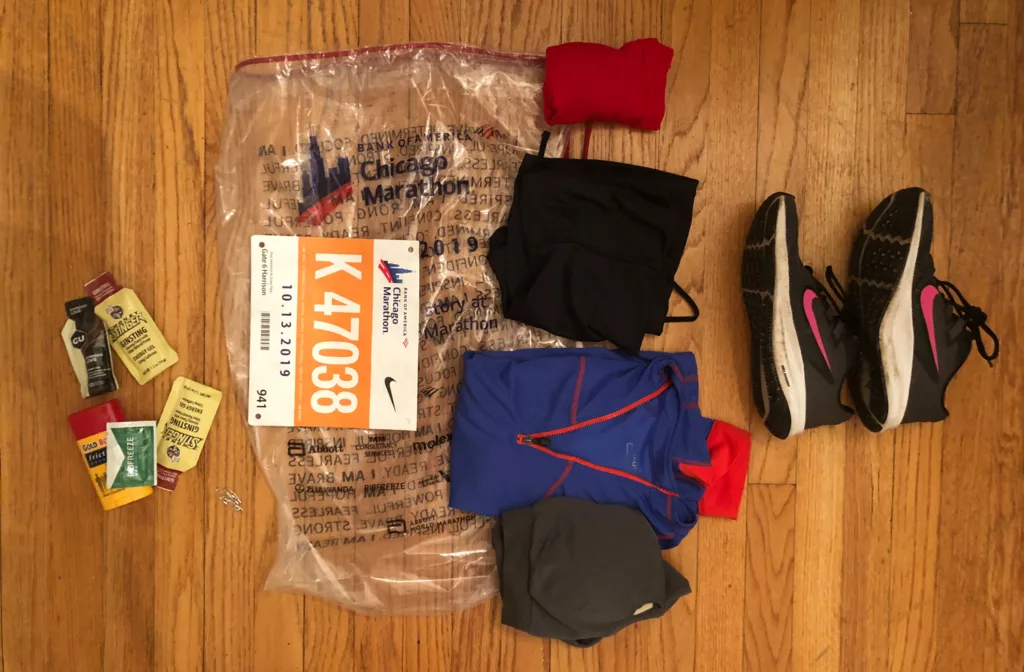 Chicago Marathon - getting ready