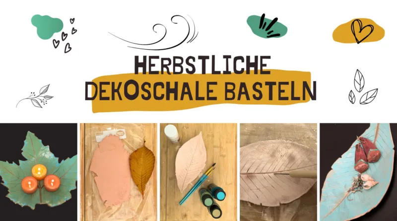 Dekoschale basteln Header