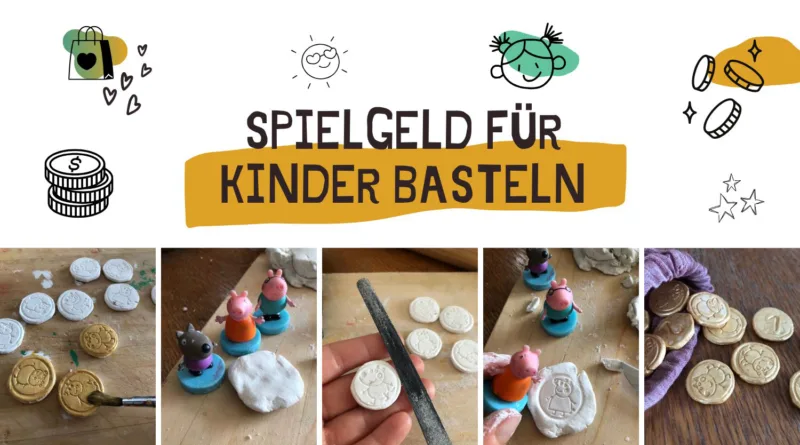 Spielgeld basteln - header