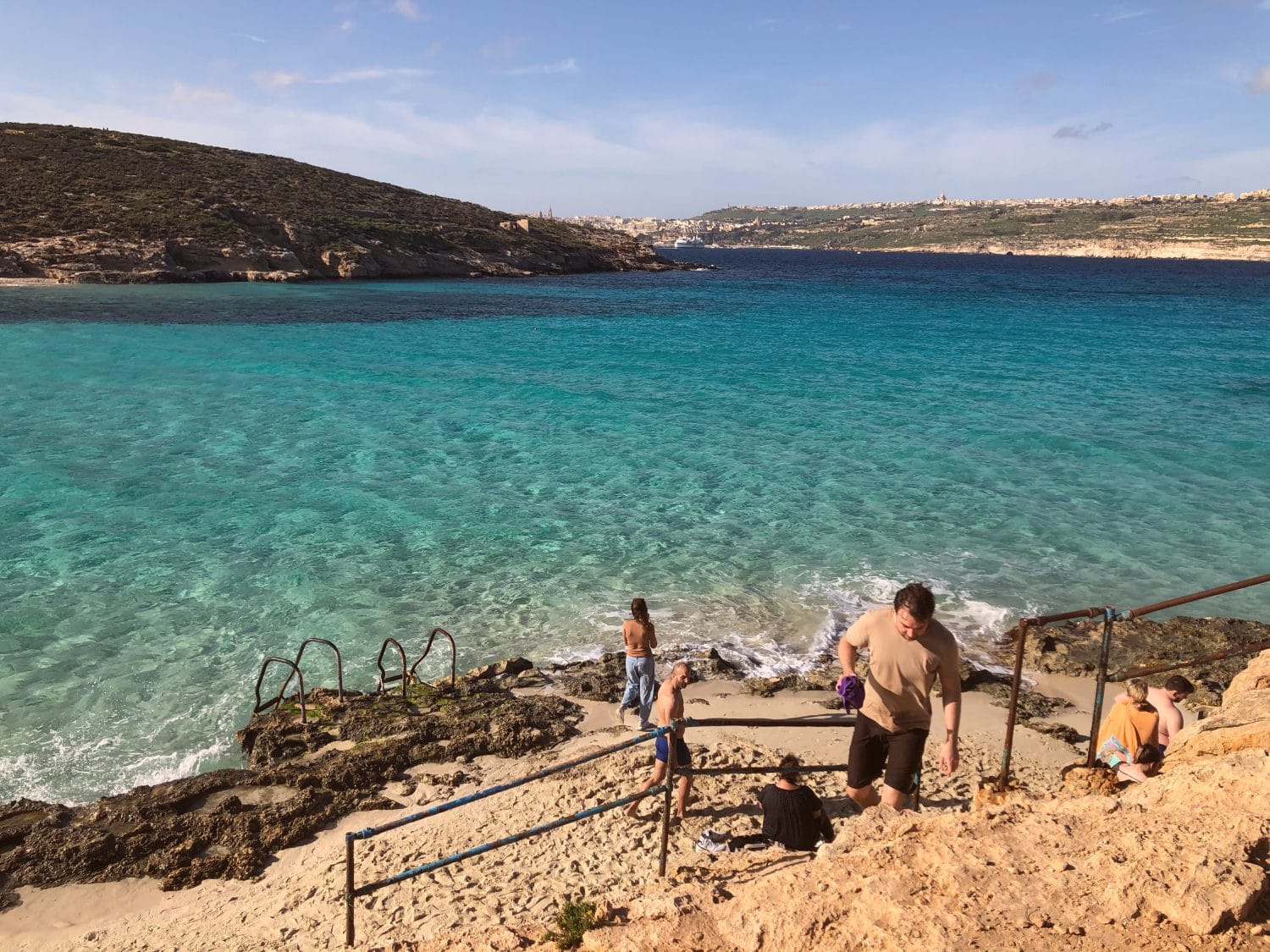 Baden Blue Lagoon Comino Malta