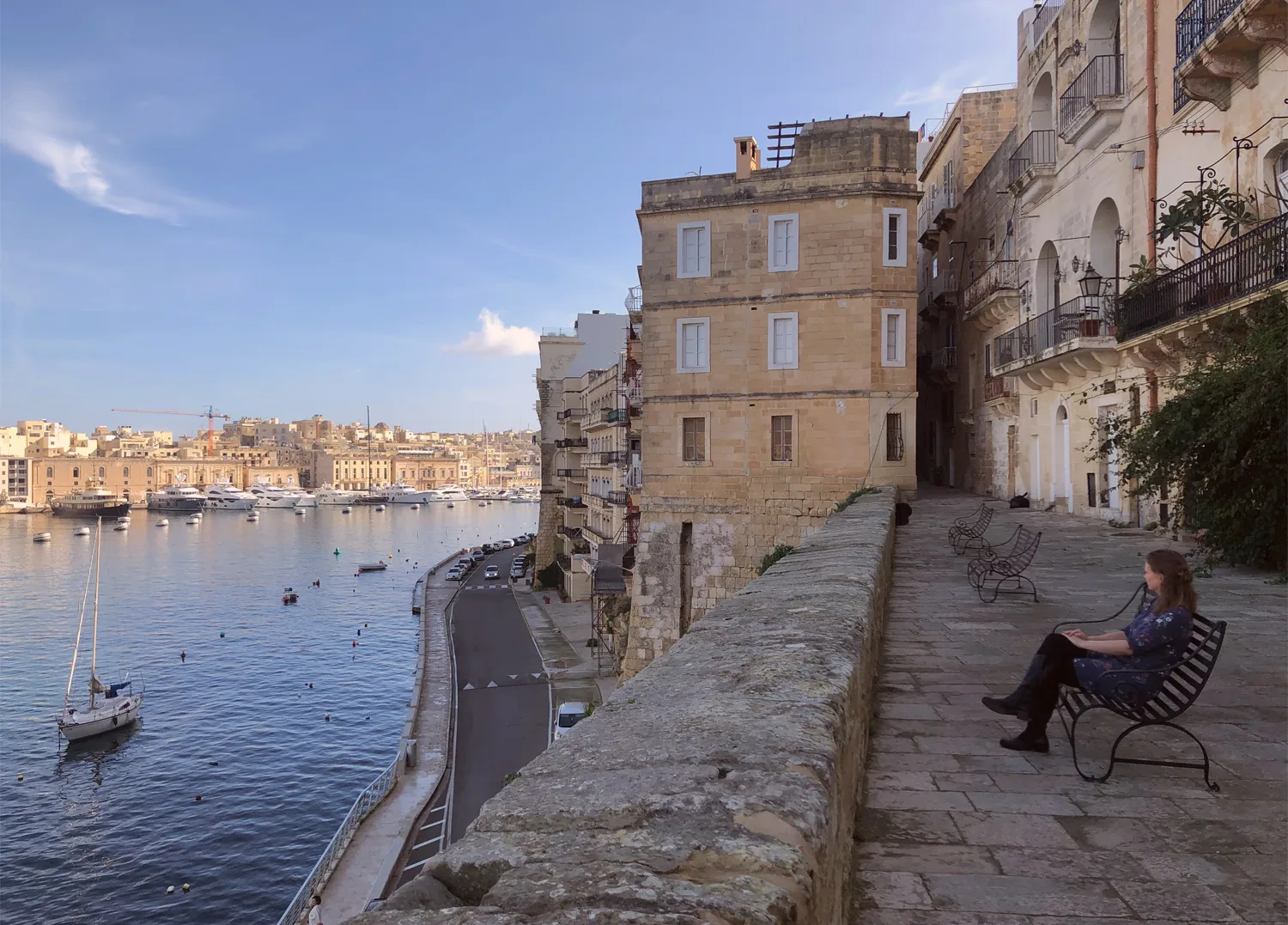 Senglea Hafen