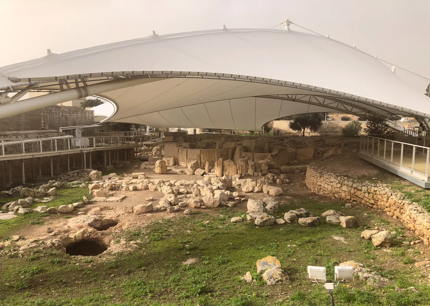 Tempel von Tarxien auf Malta